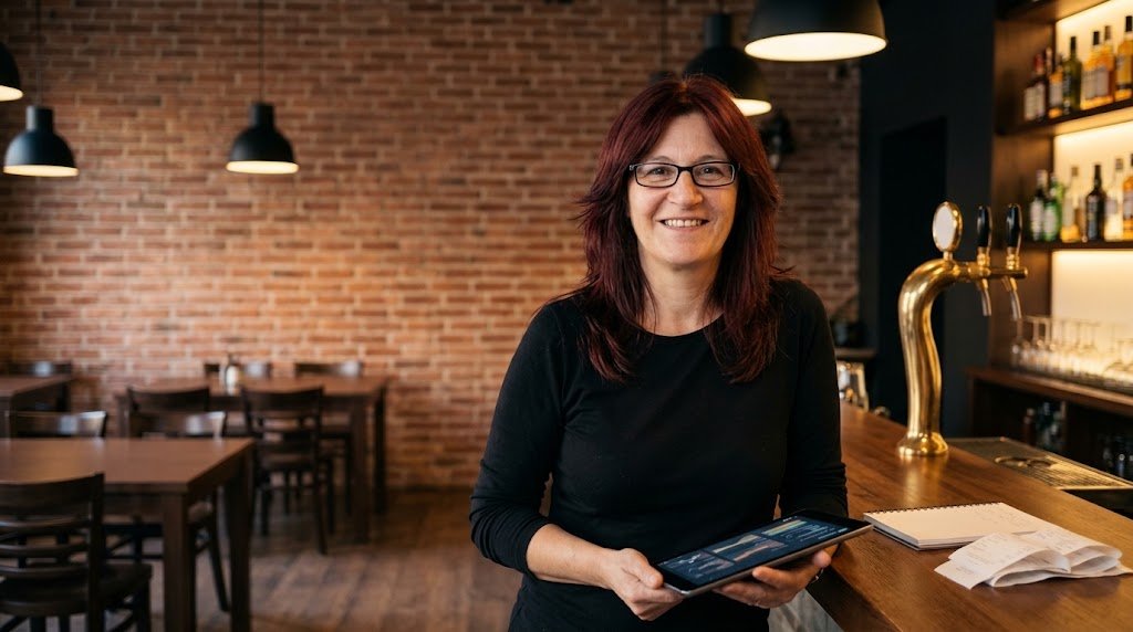 Sandra, Gründerin von GASTRO-OS